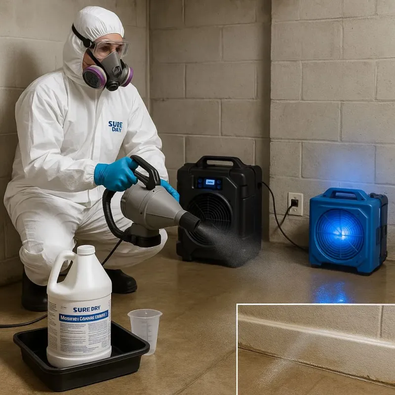 Sanitization and Odor Removal process in Norman, OK
