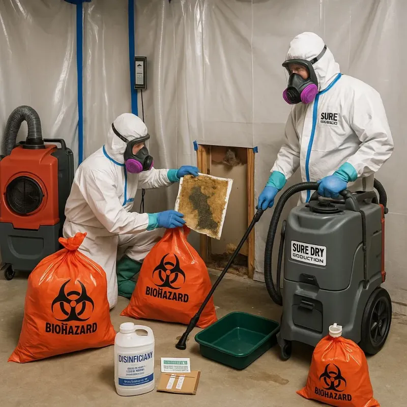 Contaminated Water Handling Protocols process in Norman, OK