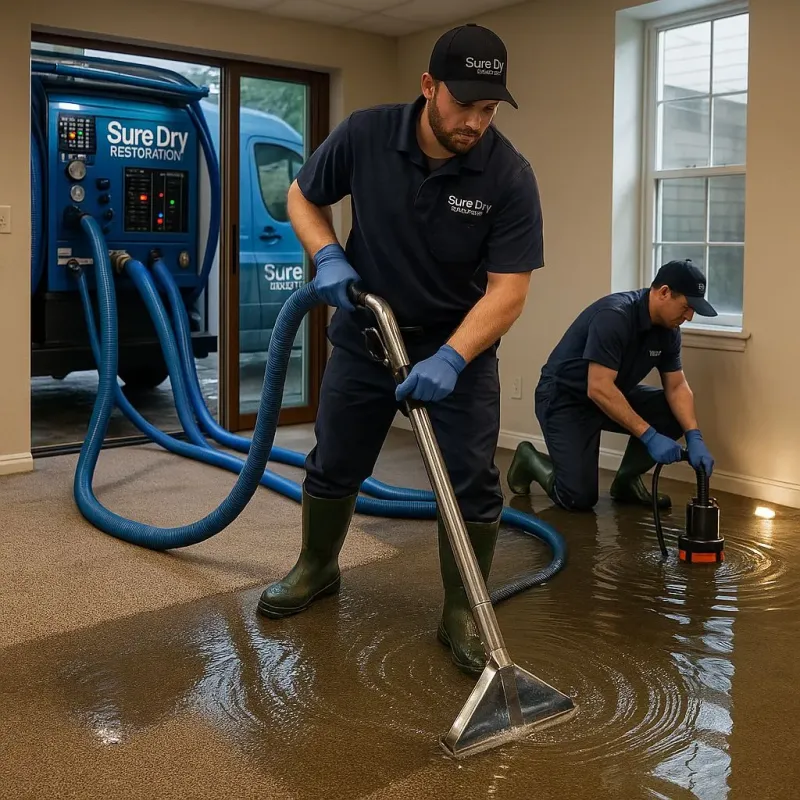 Water Extraction and Removal process in Norman, OK